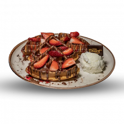 Strawberry Sensation Waffle