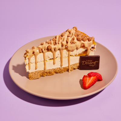 Apple Crumble Cheesecake
