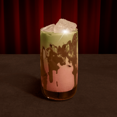 Cherry Christmas Matcha