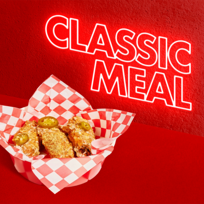 Lemon & Pepper Wings Meal