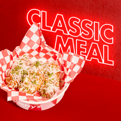 Truffle & Garlic Parmesan Wings Meal