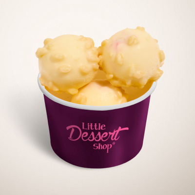 Strawberry Cheesecake Gelato Bites