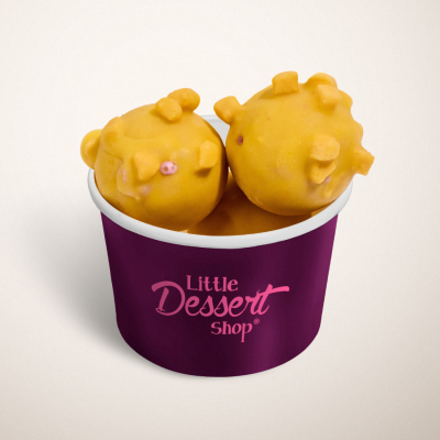Ube & Honeycomb Gelato Bites