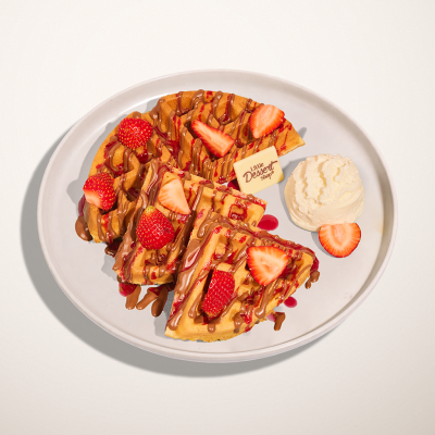 Strawberry Sensation Waffle